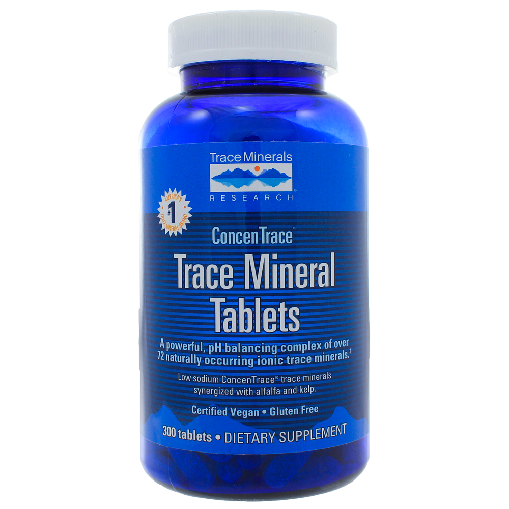 Trace Minerals Research - Trace Mineral Tablets 300 tablets