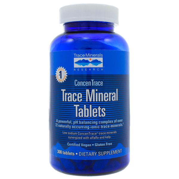 Trace Minerals Research - Trace Mineral Tablets 300 tablets