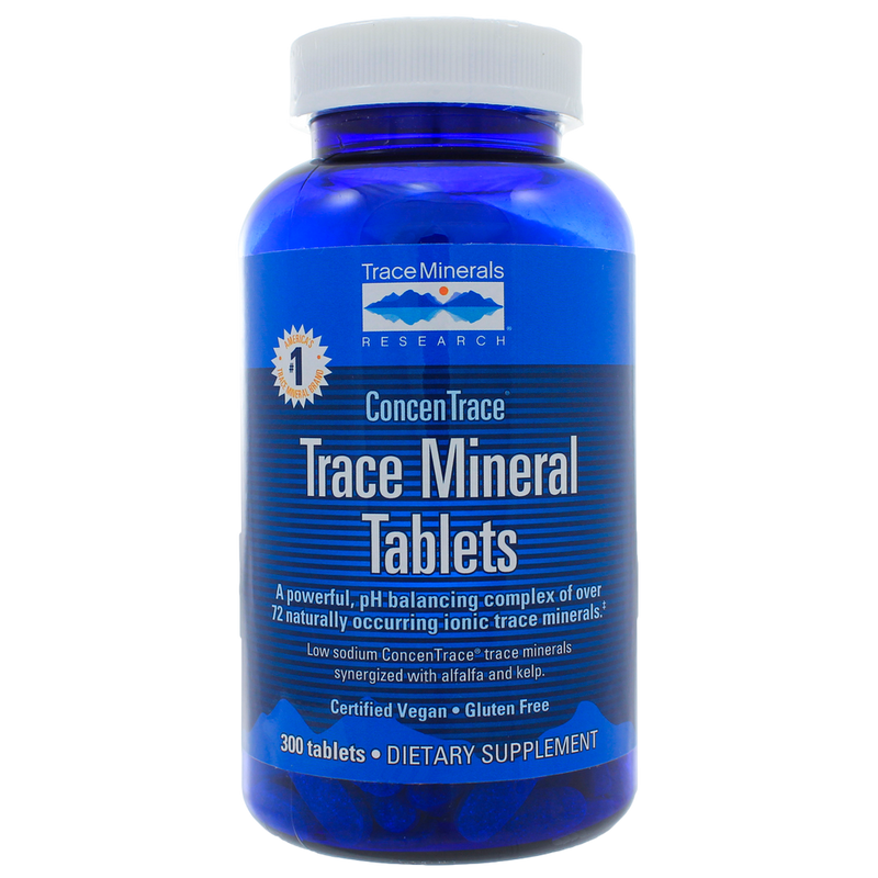 Trace Minerals Research - Trace Mineral Tablets 300 tablets