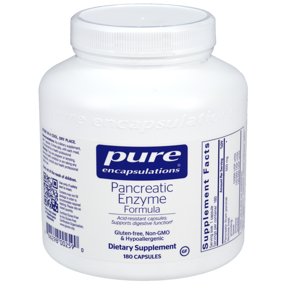 Pure Encapsulations - Pancreatic Enzyme Formula 180 capsules