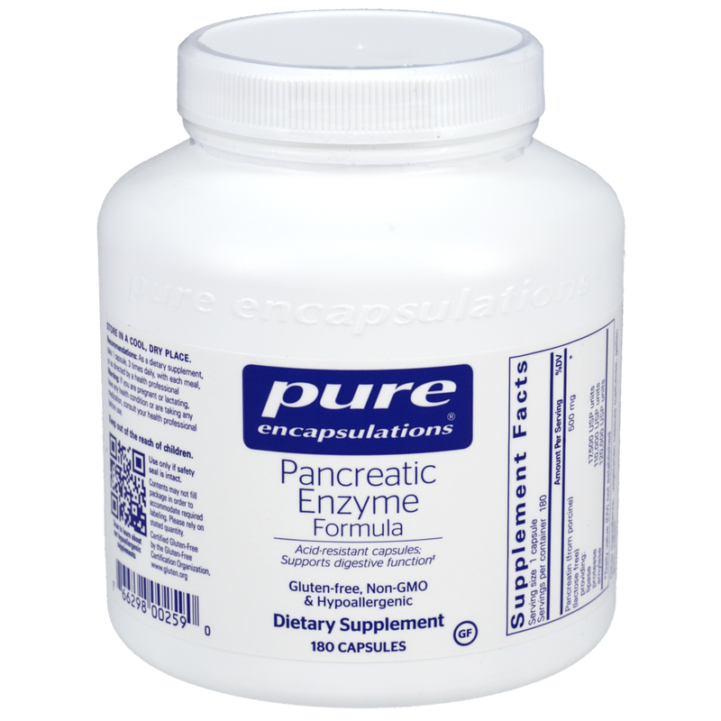 Pure Encapsulations - Pancreatic Enzyme Formula 180 capsules