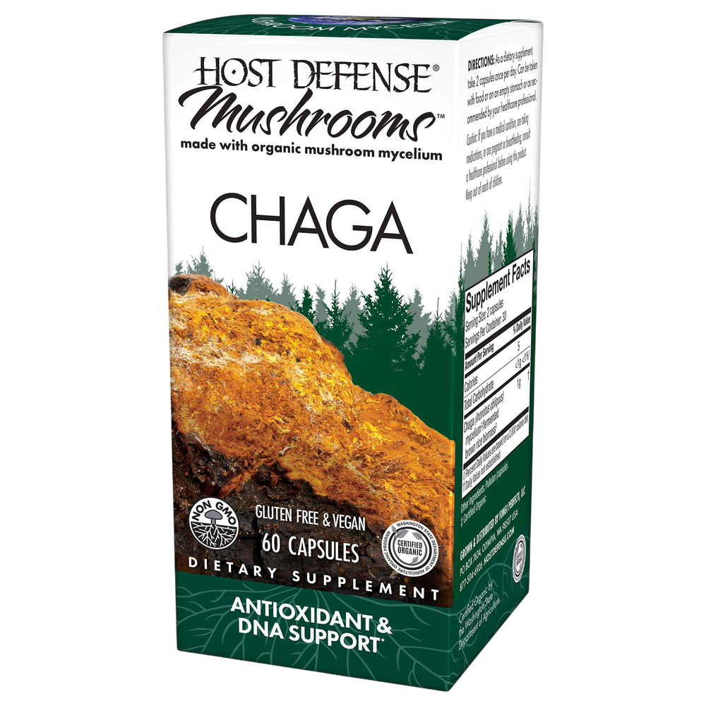 Host Defense - Chaga (Inonotus obliquus)