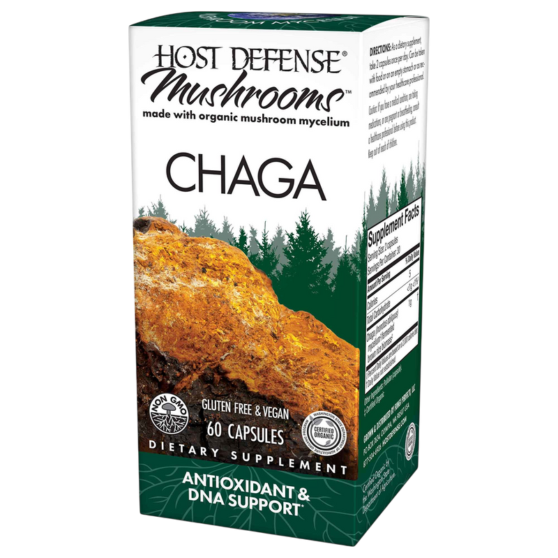 Host Defense - Chaga (Inonotus obliquus)
