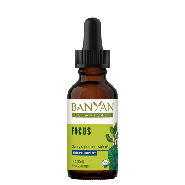 Banyan Botanicals - Focus Liquid Extract, Organic