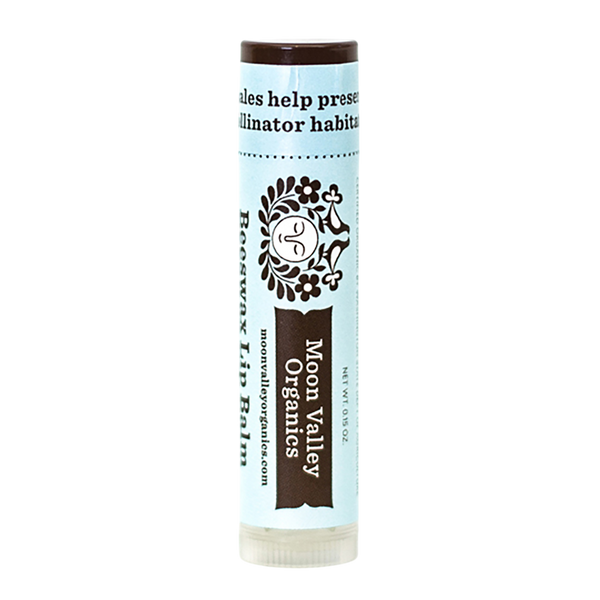 Moon Valley Organics - Beeswax Lip Balm Cool Mint Vanilla