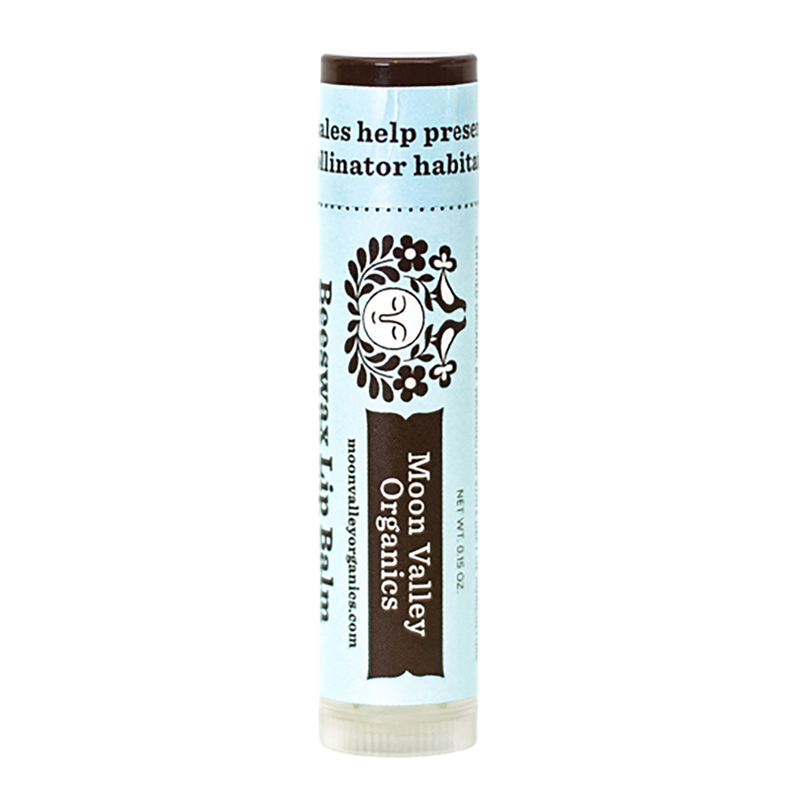 Moon Valley Organics - Beeswax Lip Balm Cool Mint Vanilla