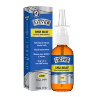 Sovereign Silver - Bio-Active Silver Hydrosol Sinus Relief 59 Milliliters