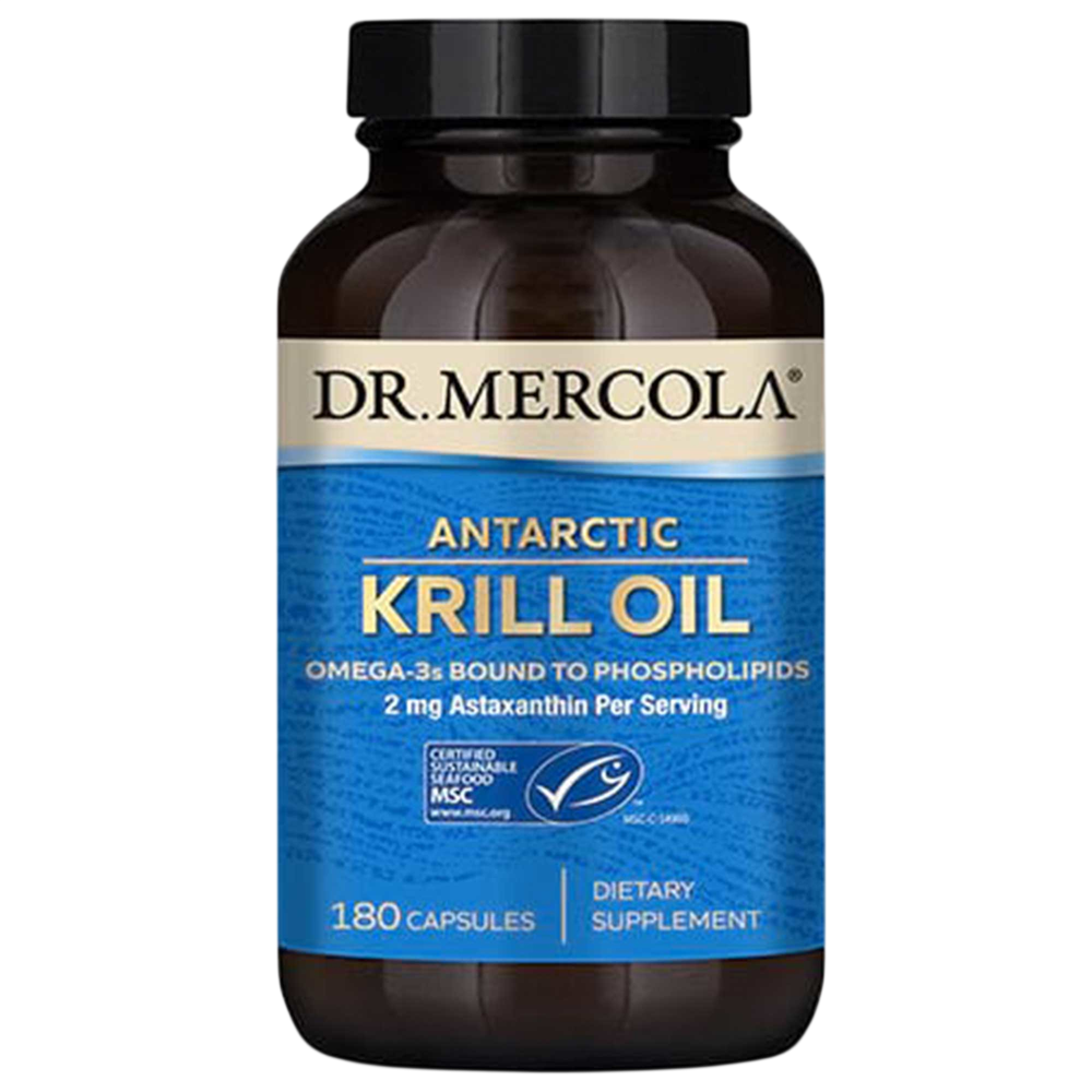 Dr. Mercola Premium Products - Krill Oil 180 capsules