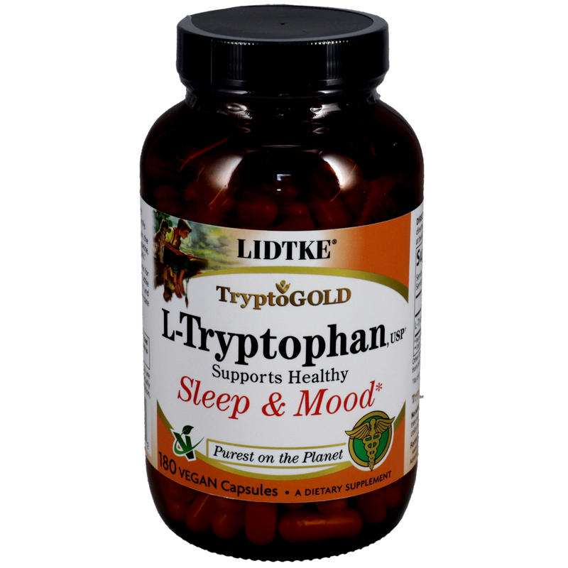 Lidtke Technologies - L-Tryptophan 500mg 180 capsules