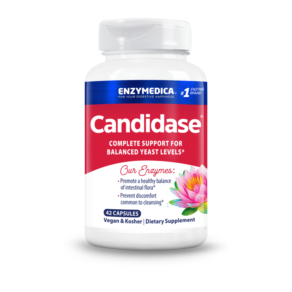 Enzymedica Candidase 42 capsules front