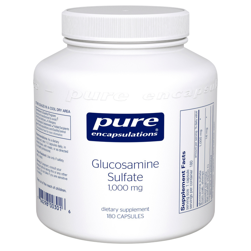 Pure Encapsulations - Glucosamine Sulfate 1,000mg 180 capsules