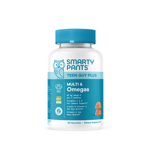 SmartyPants Vitamins - Teen Guy Plus Multi & Omegas