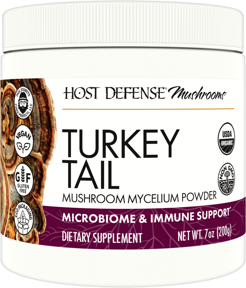 Host Defense - Organic Turkey Tail Powder 200 Grams