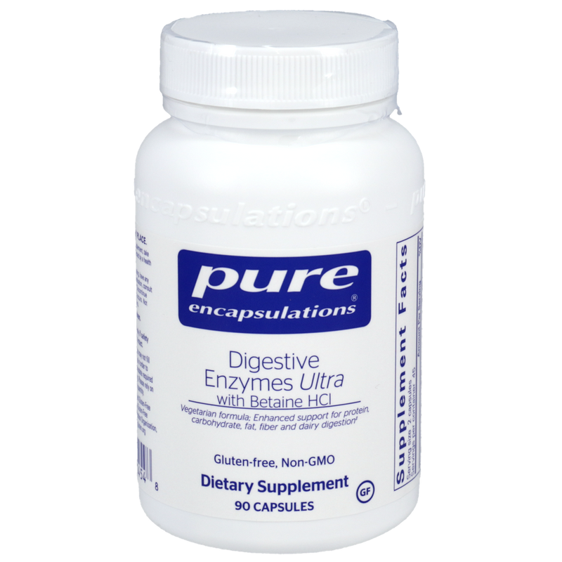 Pure Encapsulations - Digestive Enzymes Ultra w/ Betaine 90 capsules