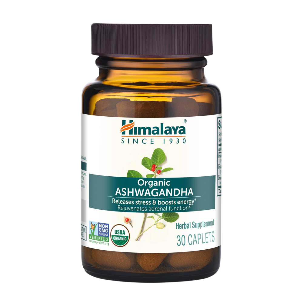 Himalaya Wellness - Organic Ashwagandha 30 Caplets