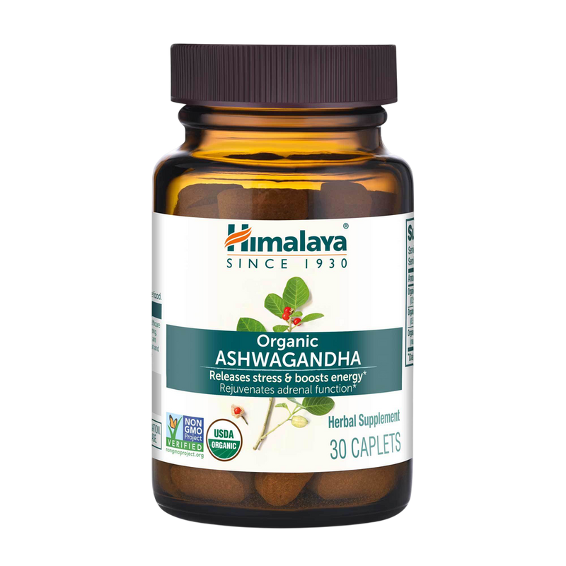 Himalaya Wellness - Organic Ashwagandha 30 Caplets