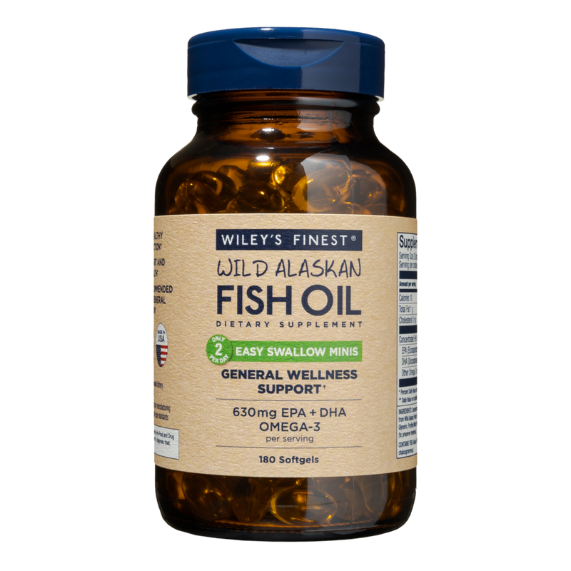 Wileys Finest Fish Oils - Easy Swallow Minis 180 Softgels