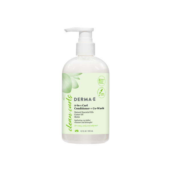 DermaE Natural Bodycare - Ramos 2-in-1 Curl Conditioner + Co-Wash