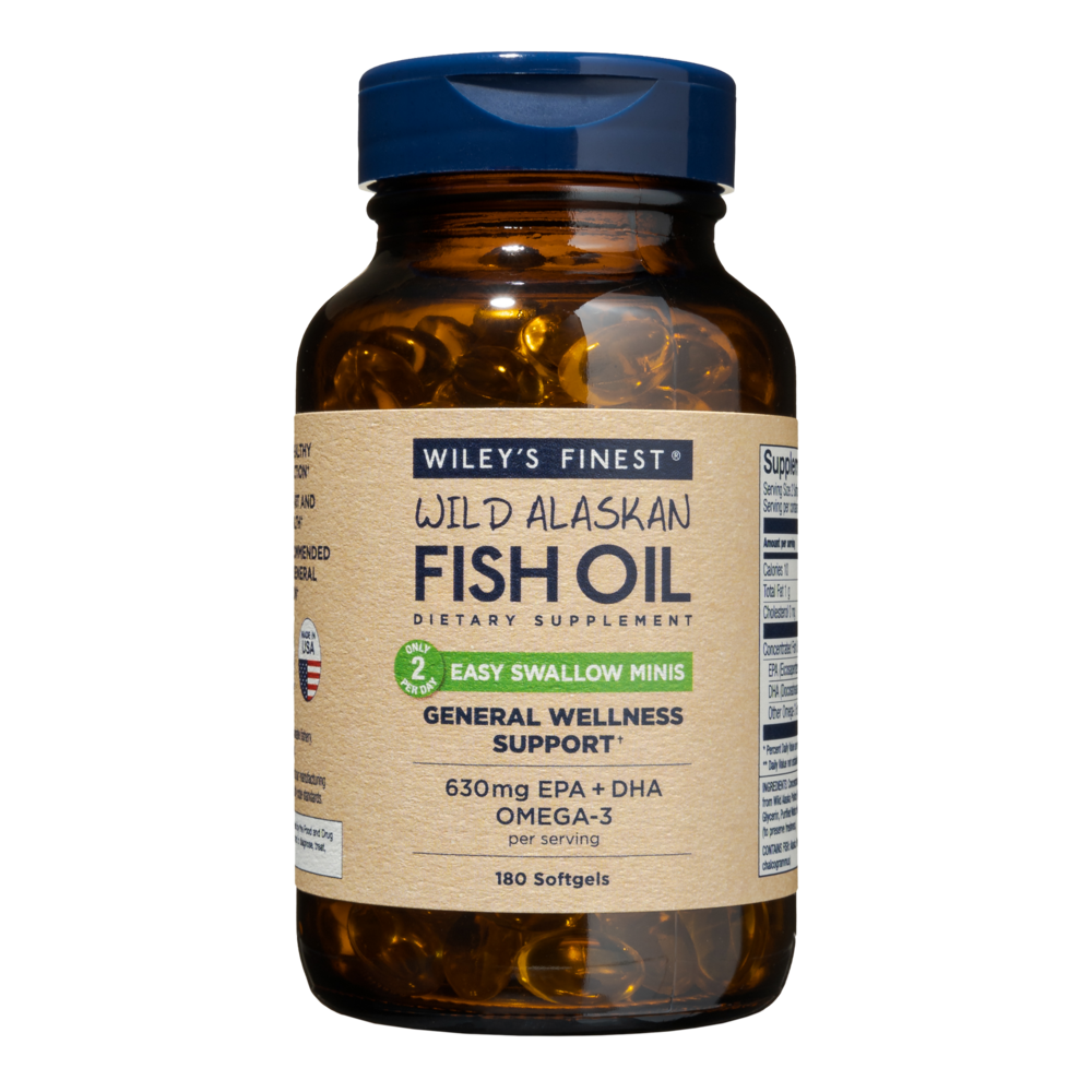 Wileys Finest Fish Oils - Easy Swallow Minis
