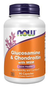 NOW Foods - Glucosamine & Condroitin w/MSM 90 capsules