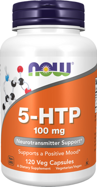 NOW Foods - 5-HTP 100mg 120 capsules