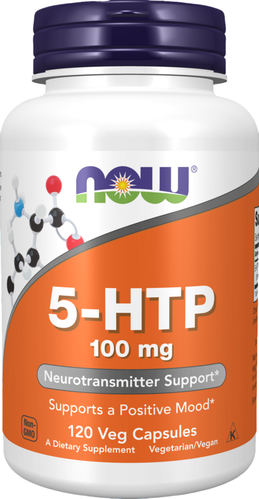 NOW Foods - 5-HTP 100mg 120 capsules