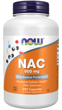 NOW Foods - NAC 600mg with Selenium 250 capsules