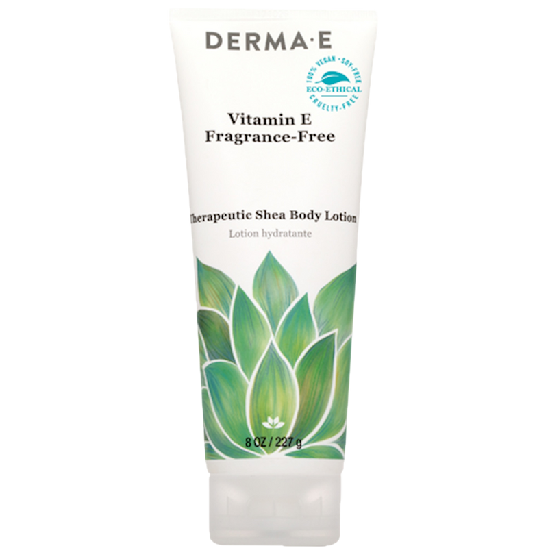 DermaE Natural Bodycare - Vitamin E Fragrance-Free Therapeutic Shea