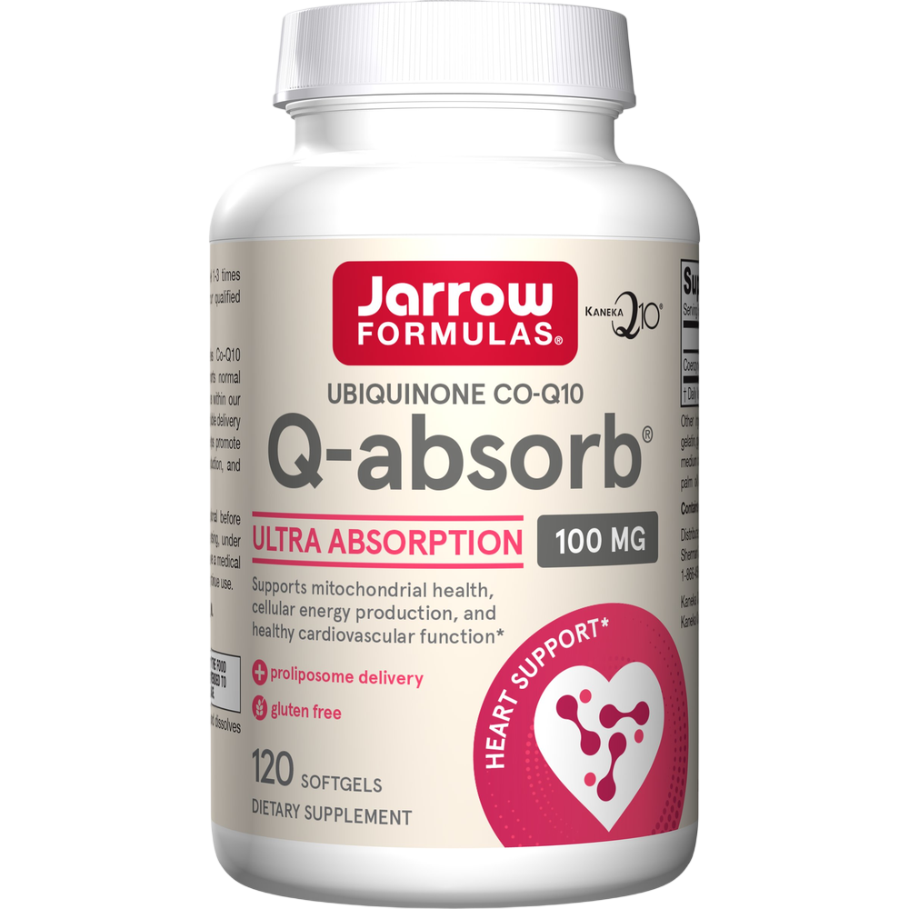 Jarrow Formulas - Q-Absorb Co-Q10 100mg 120 Softgels
