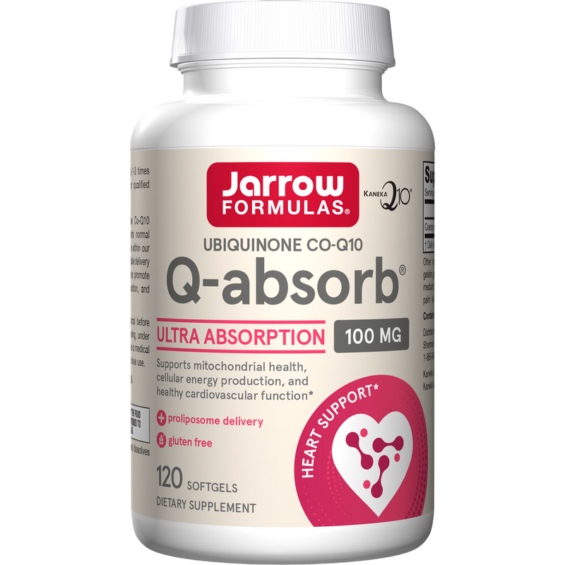 Jarrow Formulas - Q-Absorb Co-Q10 100mg 120 Softgels