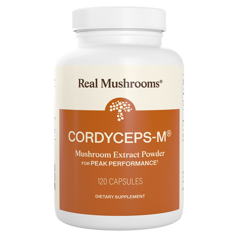 Real Mushrooms - Cordyceps Mushroom Extract Capsules