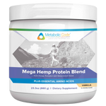 Metabolic Code - Mega Hemp Protein, Vanilla — view 1