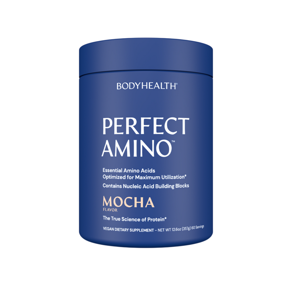BodyHealth - PerfectAmino Powder, Mocha 384 Grams