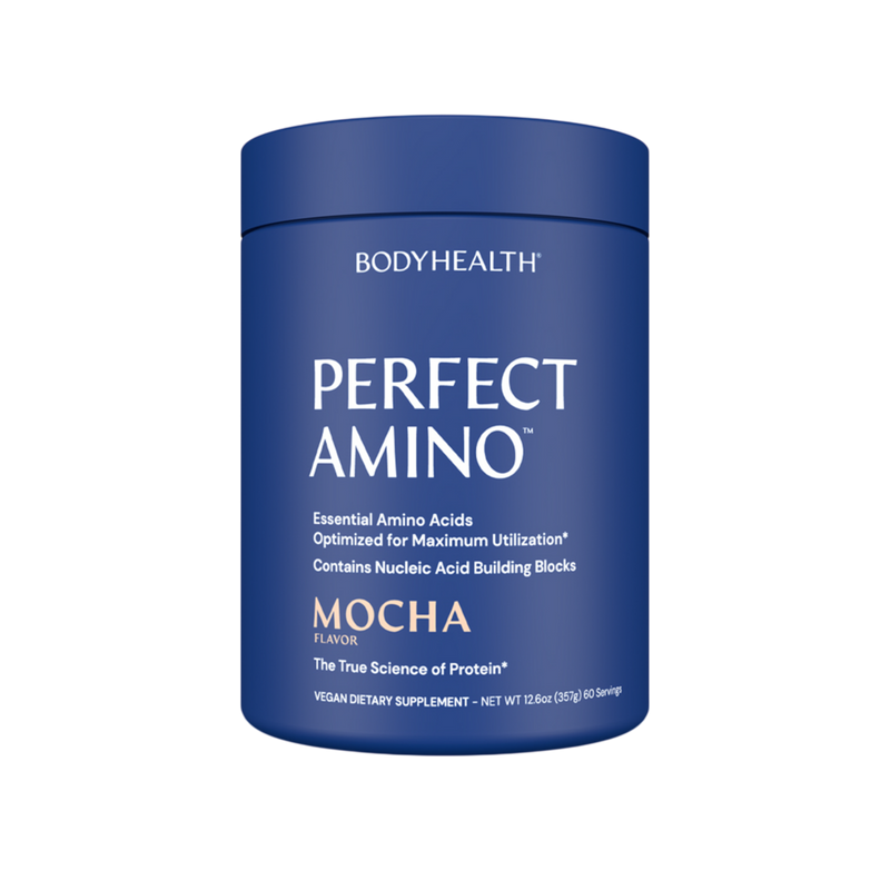 BodyHealth - PerfectAmino Powder, Mocha 384 Grams