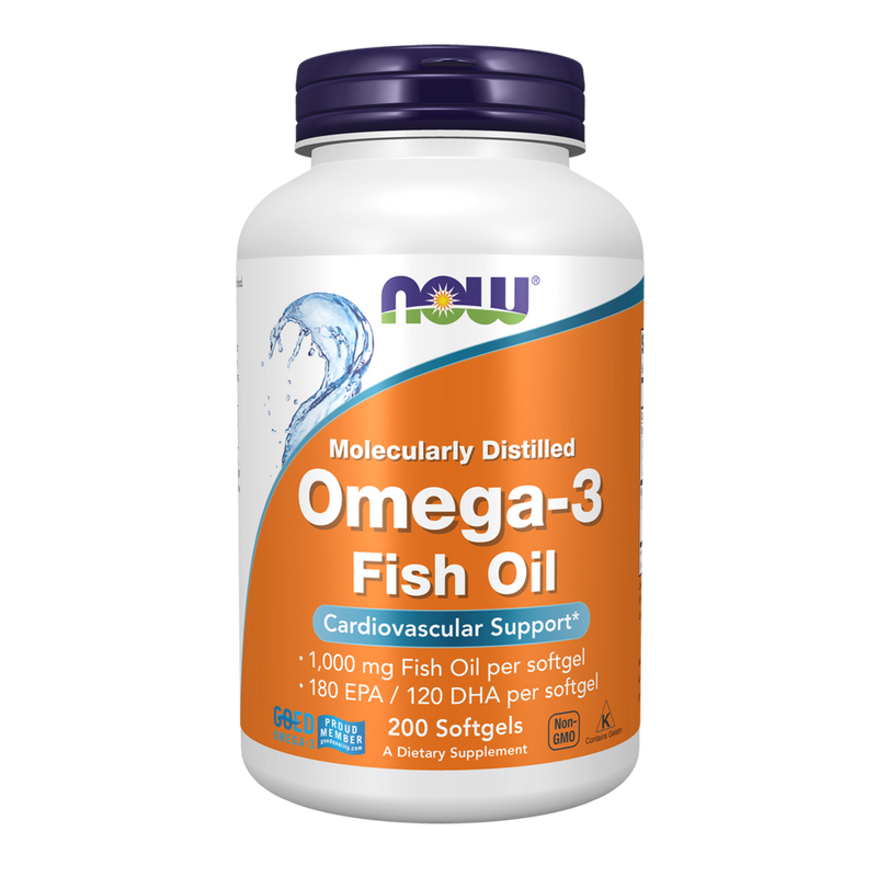 NOW Foods - Omega-3 200 Softgels