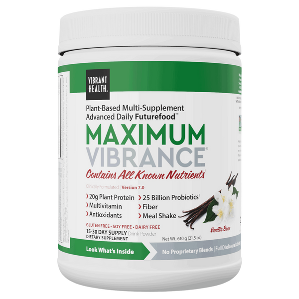 Vibrant Health - Maximum Vibrance Vanilla Bean