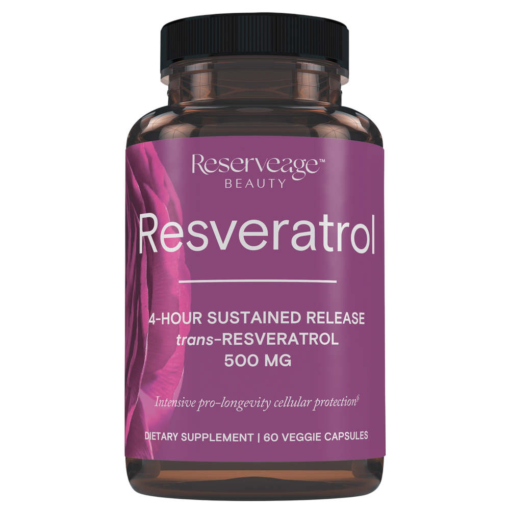Reserveage - Resveratrol 500mg 60 capsules