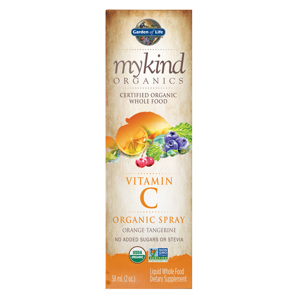Garden of Life - MyKind Organics Vitamin C Spray - Orange Tangerine