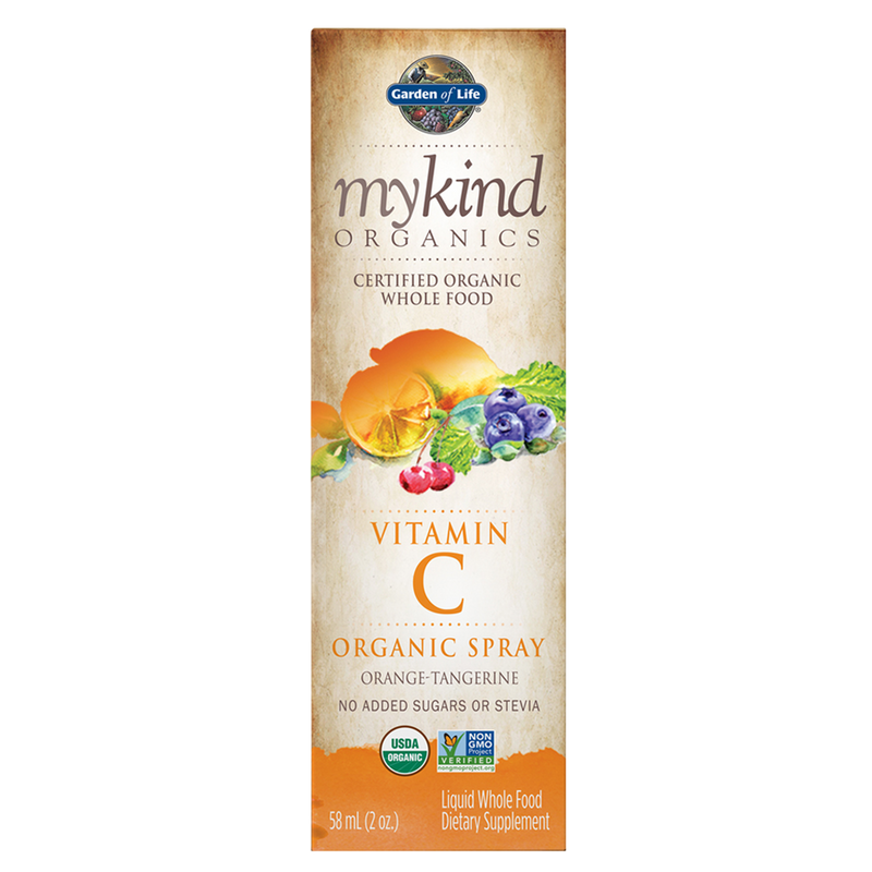 Garden of Life - MyKind Organics Vitamin C Spray - Orange Tangerine