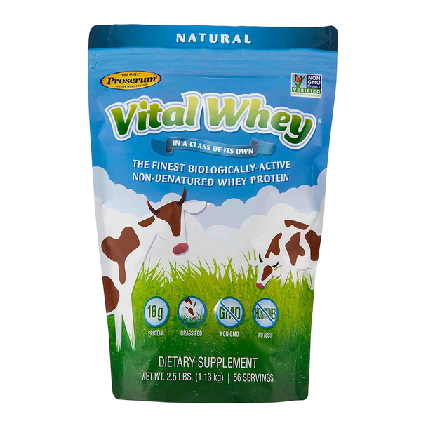 Well Wisdom - Vital Whey Natural Flavor 1130 Grams