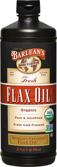 Barlean's Organic Oils - Flax Oil 946 Milliliters