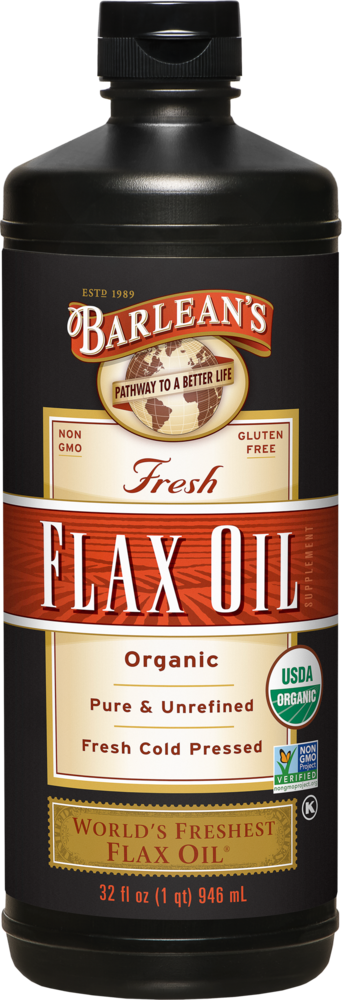 Barlean's Organic Oils - Flax Oil 946 Milliliters