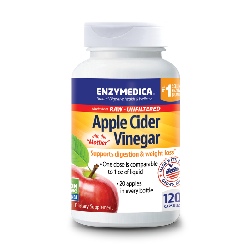 Enzymedica - Apple Cider Vinegar 120 capsules