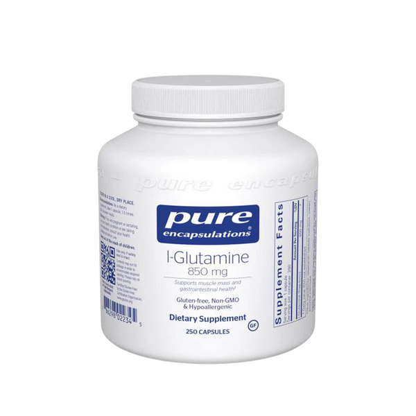 Pure Encapsulations - l-Glutamine 850mg 250 capsules