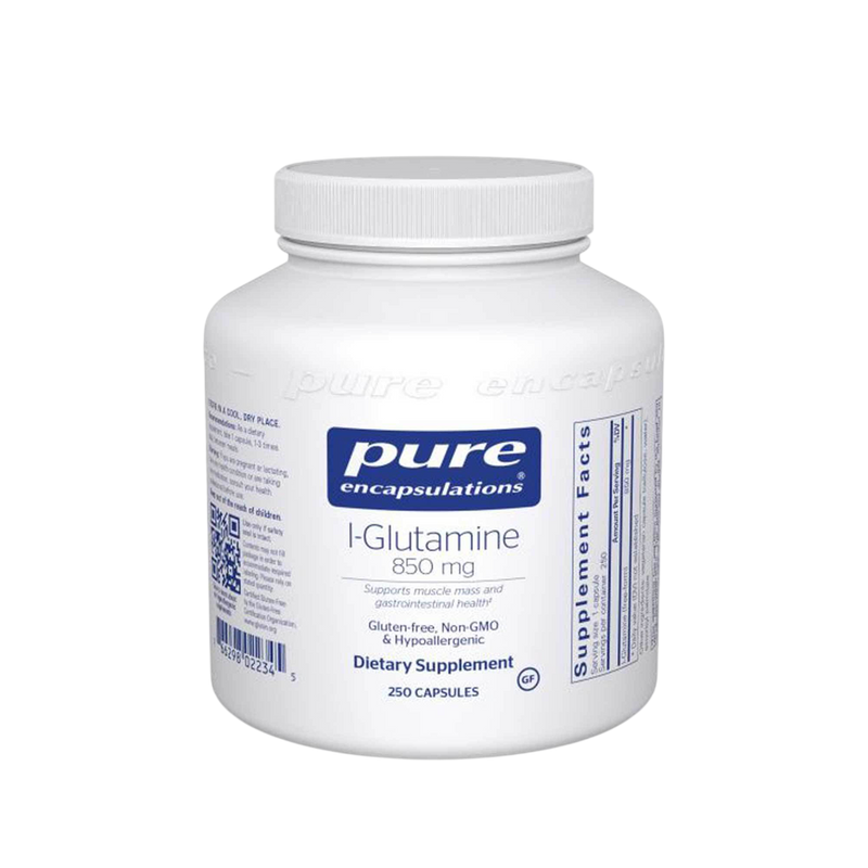 Pure Encapsulations - l-Glutamine 850mg 250 capsules