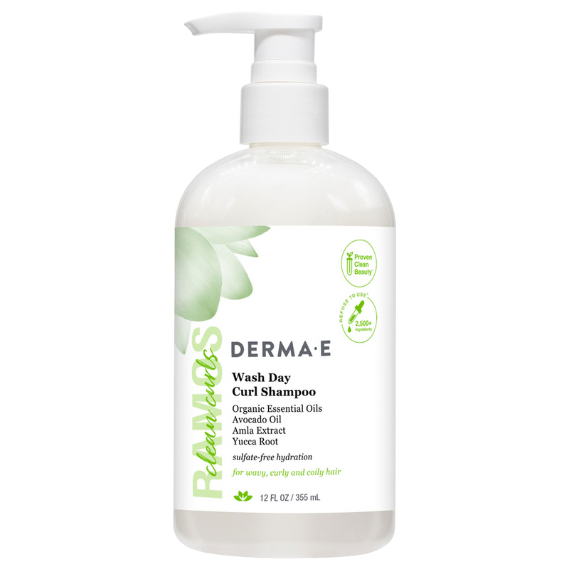 DermaE Natural Bodycare - Ramos Wash Day Curl Shampoo