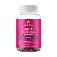 Ancient Nutrition - SBO Probiotic Gummies, Berry
