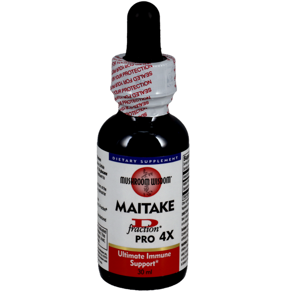 Mushroom Wisdom - Pro Maitake D-Fraction 4X Liquid 30 Milliliters