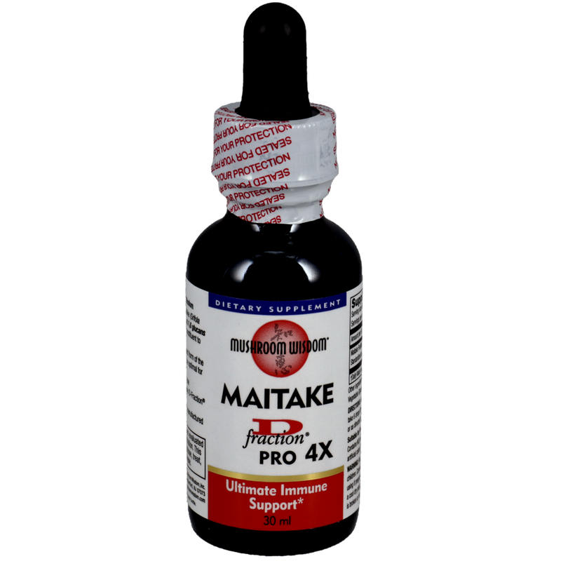 Mushroom Wisdom - Pro Maitake D-Fraction 4X Liquid 30 Milliliters
