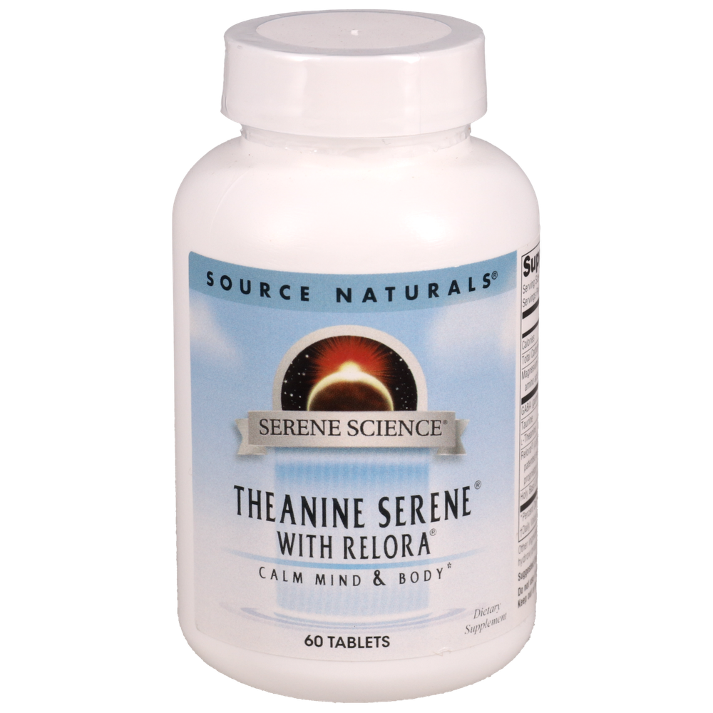 Source Naturals - Serene Science® Theanine Serene® with Relora® 60 tablets